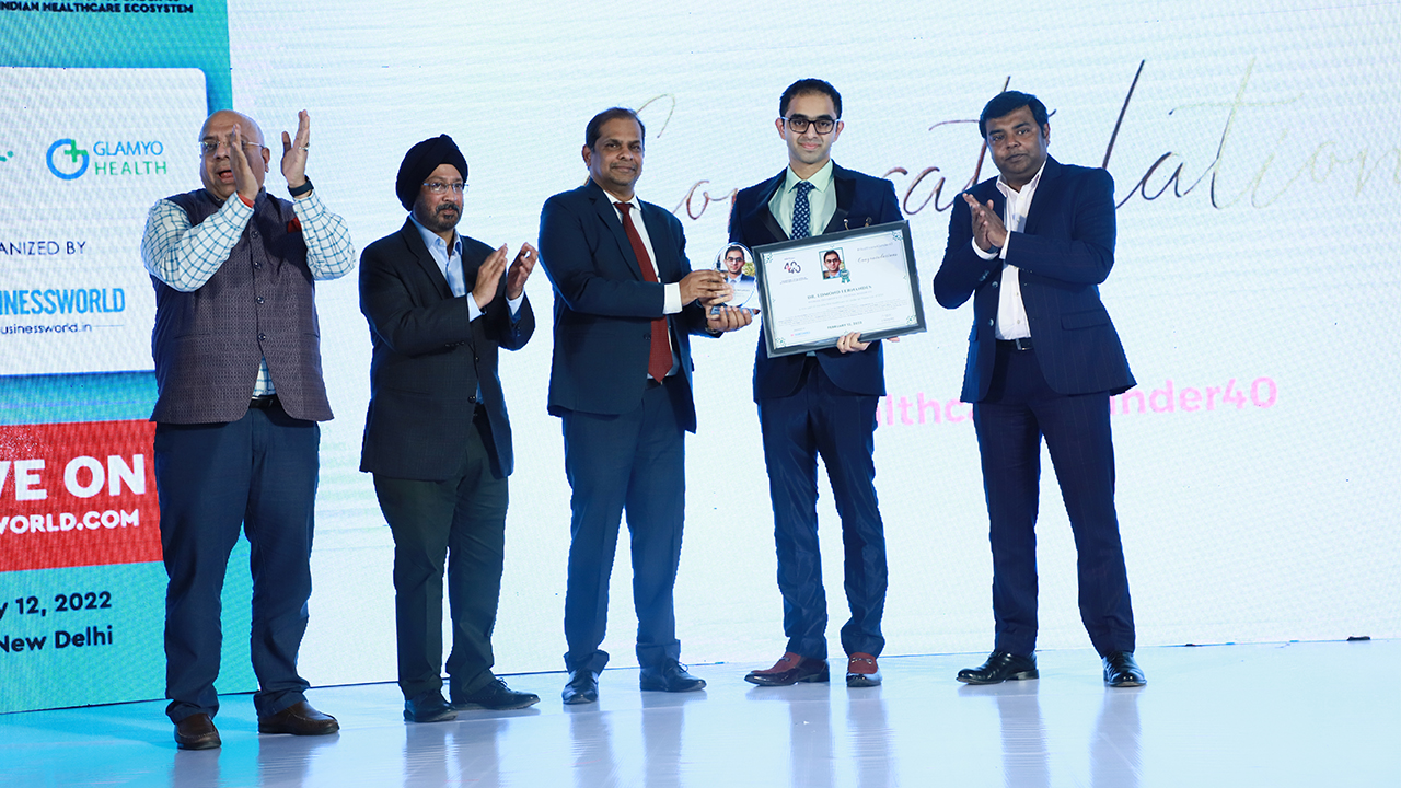 Dr Edmond Fernandes awarded Healthcare 40 under 40